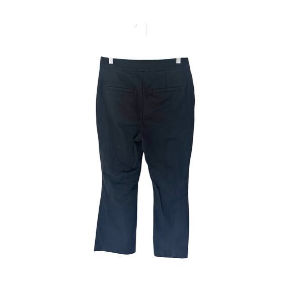 Boden Black Office Business Career Work Cropped Flare Trousers Pants‎ Size 8 - Picture 9 of 12